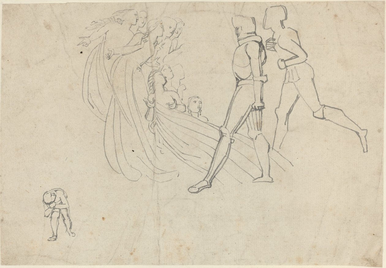 Studie für Pilgerreise (?) von John Flaxman