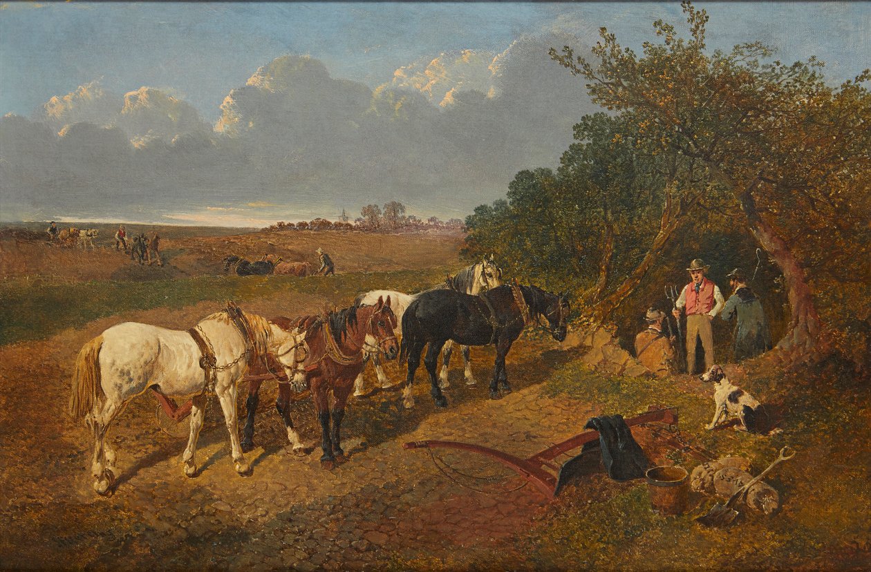 Das Team ausruhen von John Frederick Jr. Herring