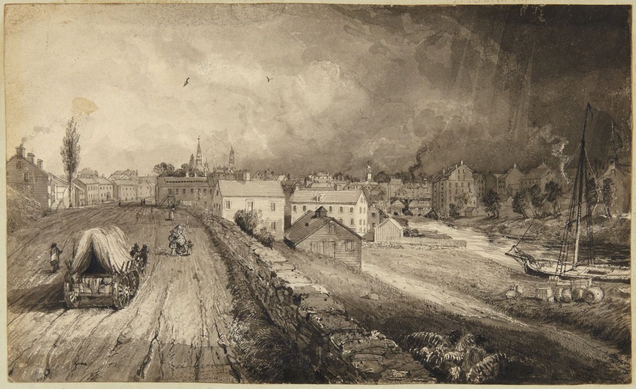 Fabrikstadt in Connecticut von John Frederick Kensett