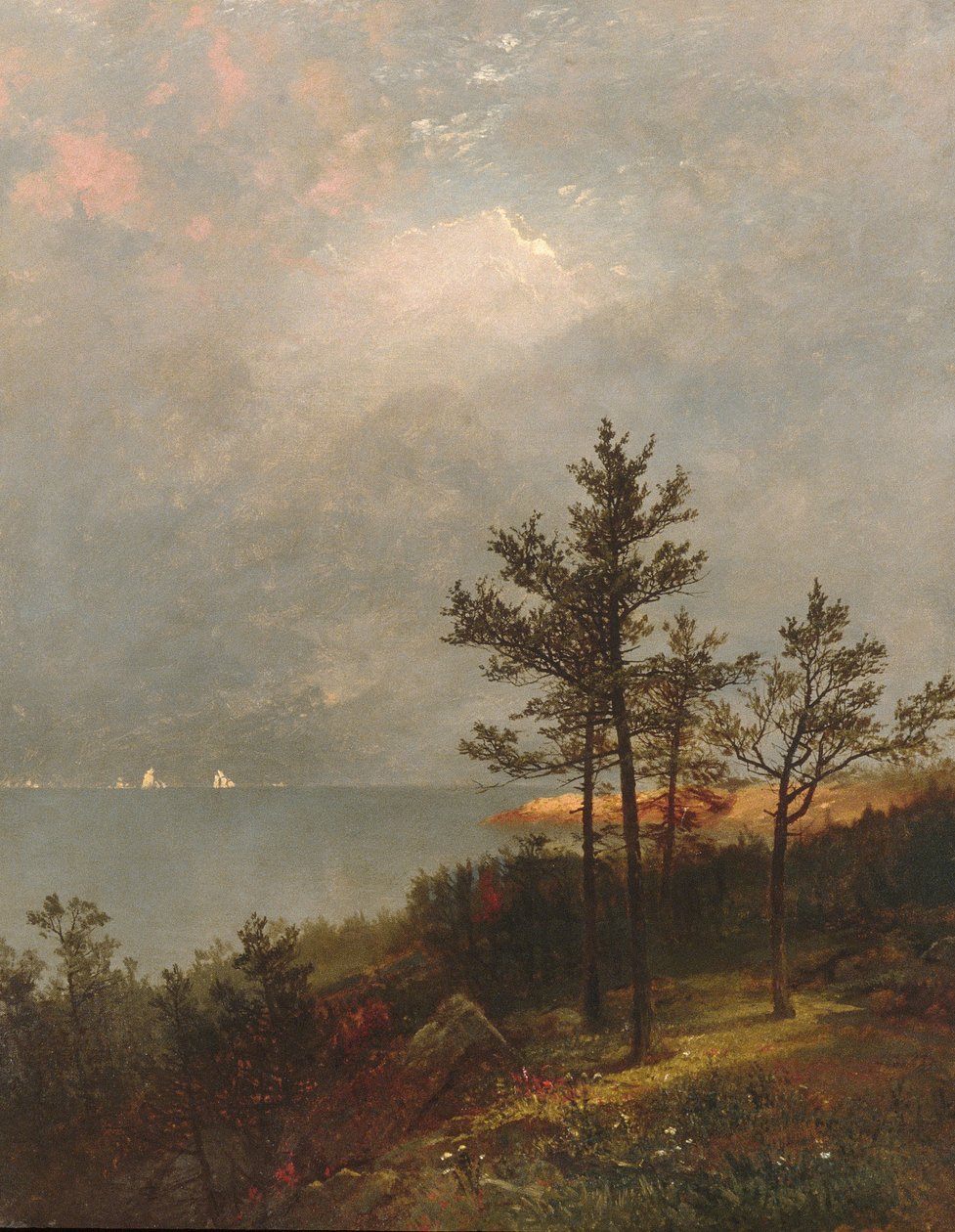 Sturm auf Long Island Sound, 1872 von John Frederick Kensett