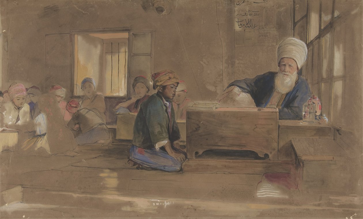 Arabische Schule von John Frederick Lewis