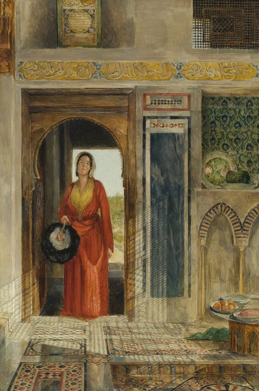 Eingang zum Harem, 1871 von John Frederick Lewis