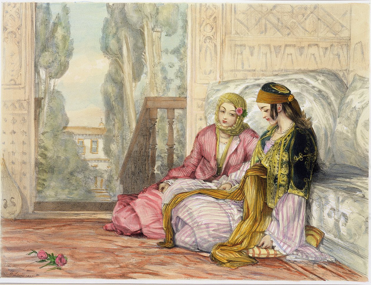 Das Harem, Platte 1 aus 