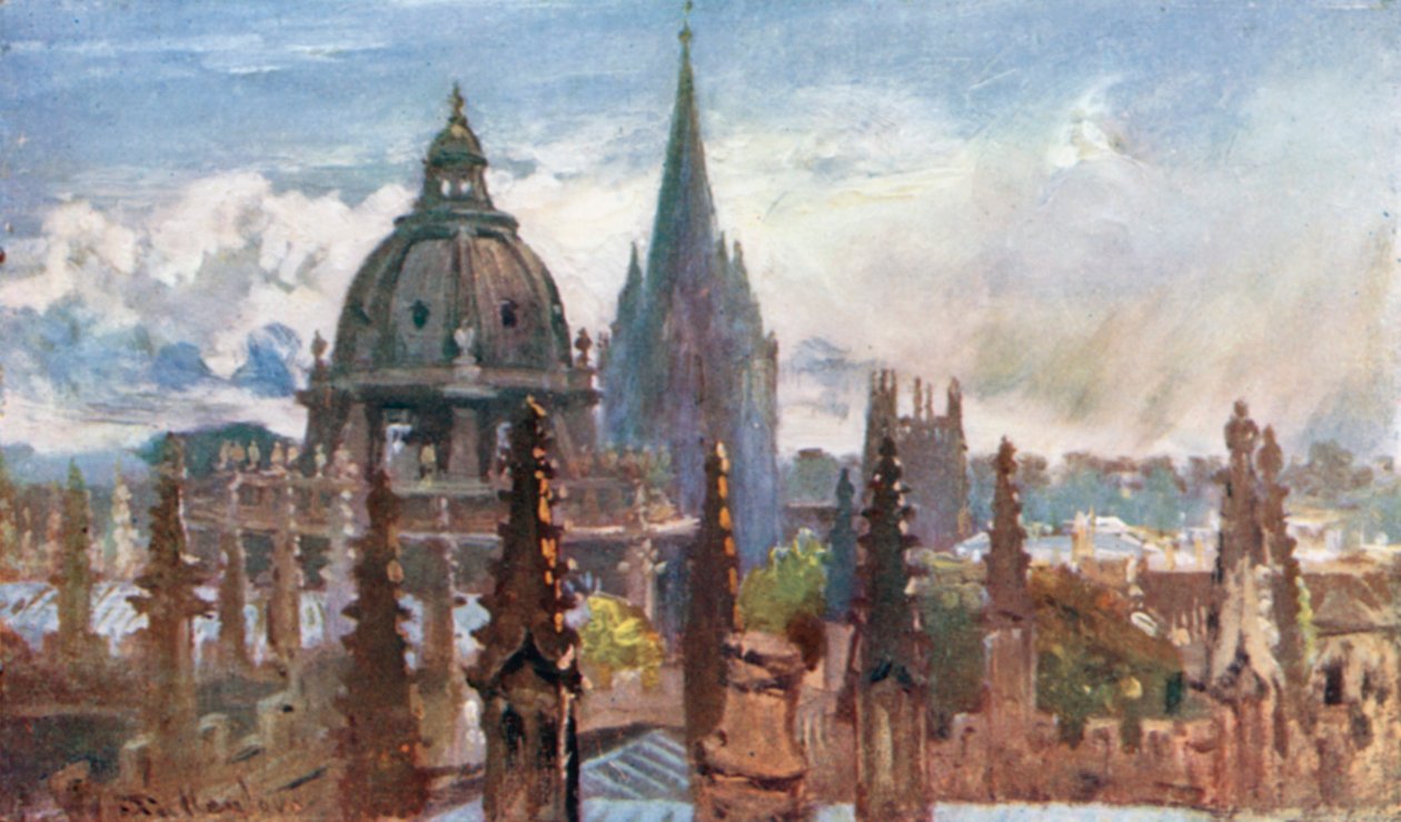 Oxford, vom Sheldonian Theatre aus von John Fulleylove