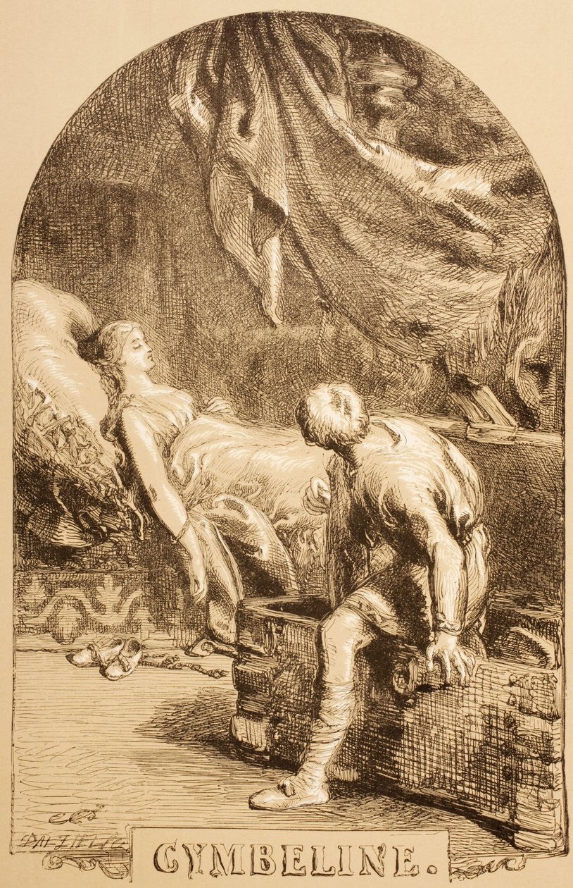 Illustration für Cymbeline, aus 