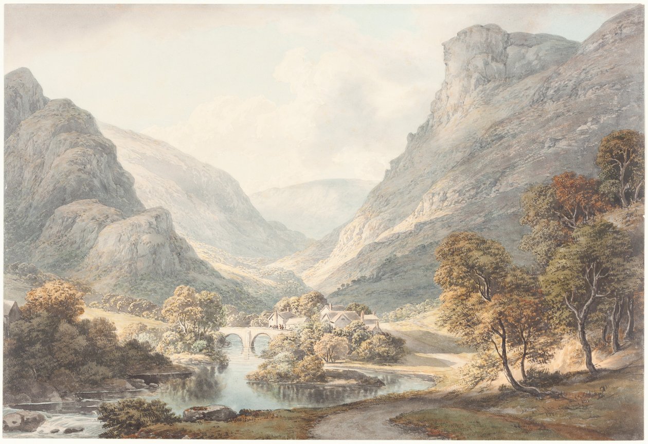 Ansicht von Dovedale von John Glover