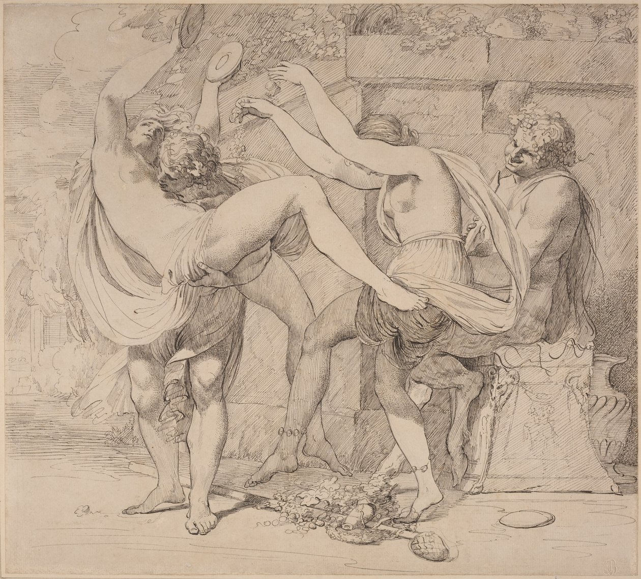 Bacchanal von John Hamilton Mortimer