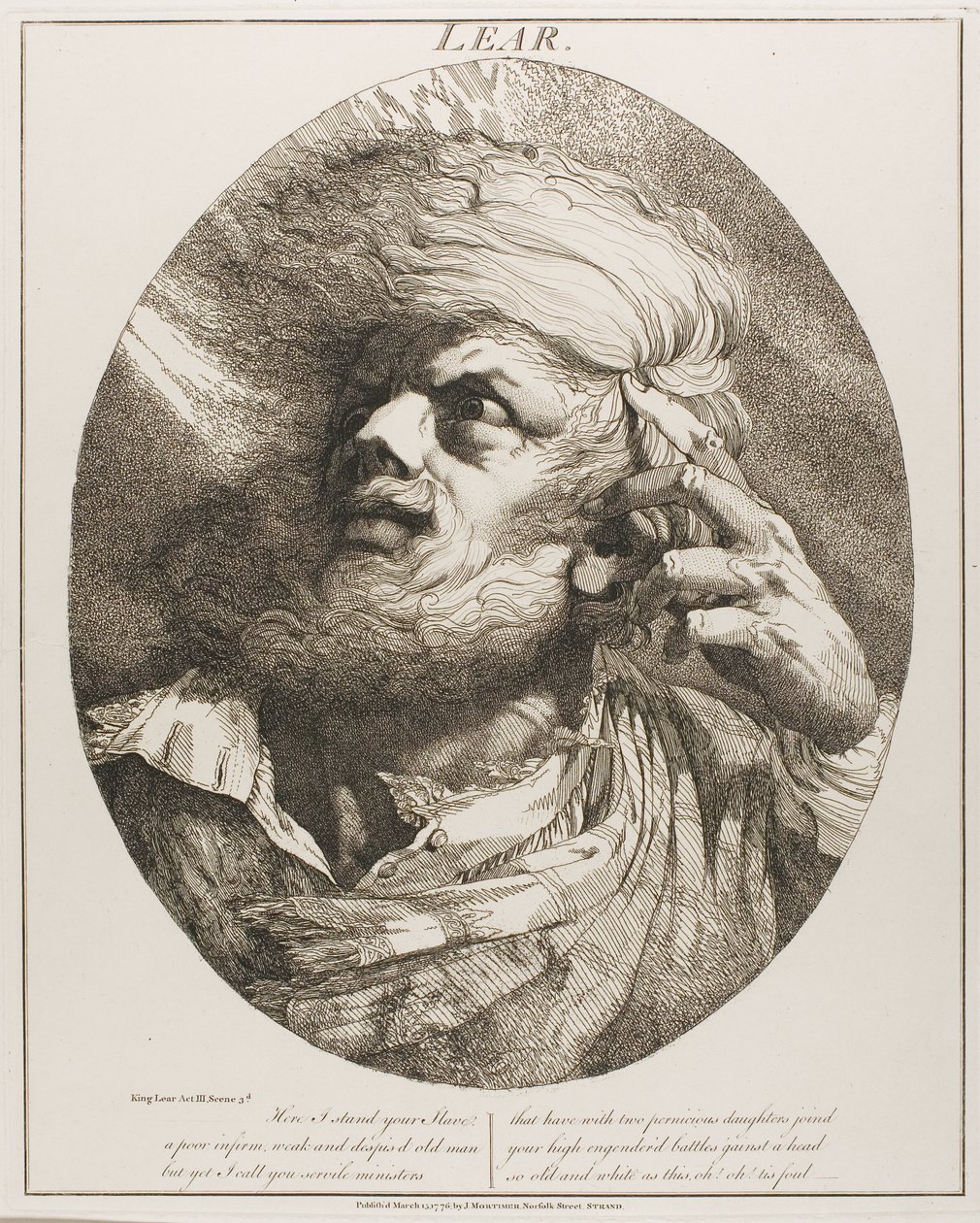 Lear von John Hamilton Mortimer
