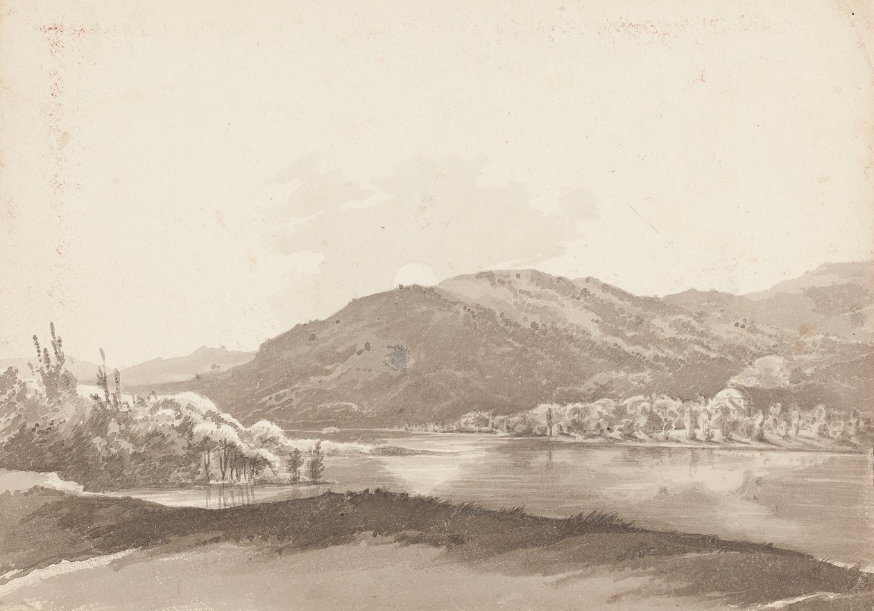 Mr Curwens griechische Lodge, Lake Windermere von John Harden