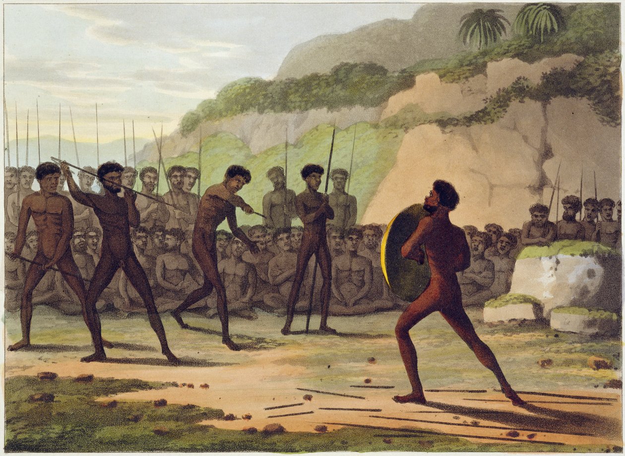 Der Prozess, graviert von Matthew Dubourg, veröffentlicht von Edward Orme, 1813 von John Heaviside Clark