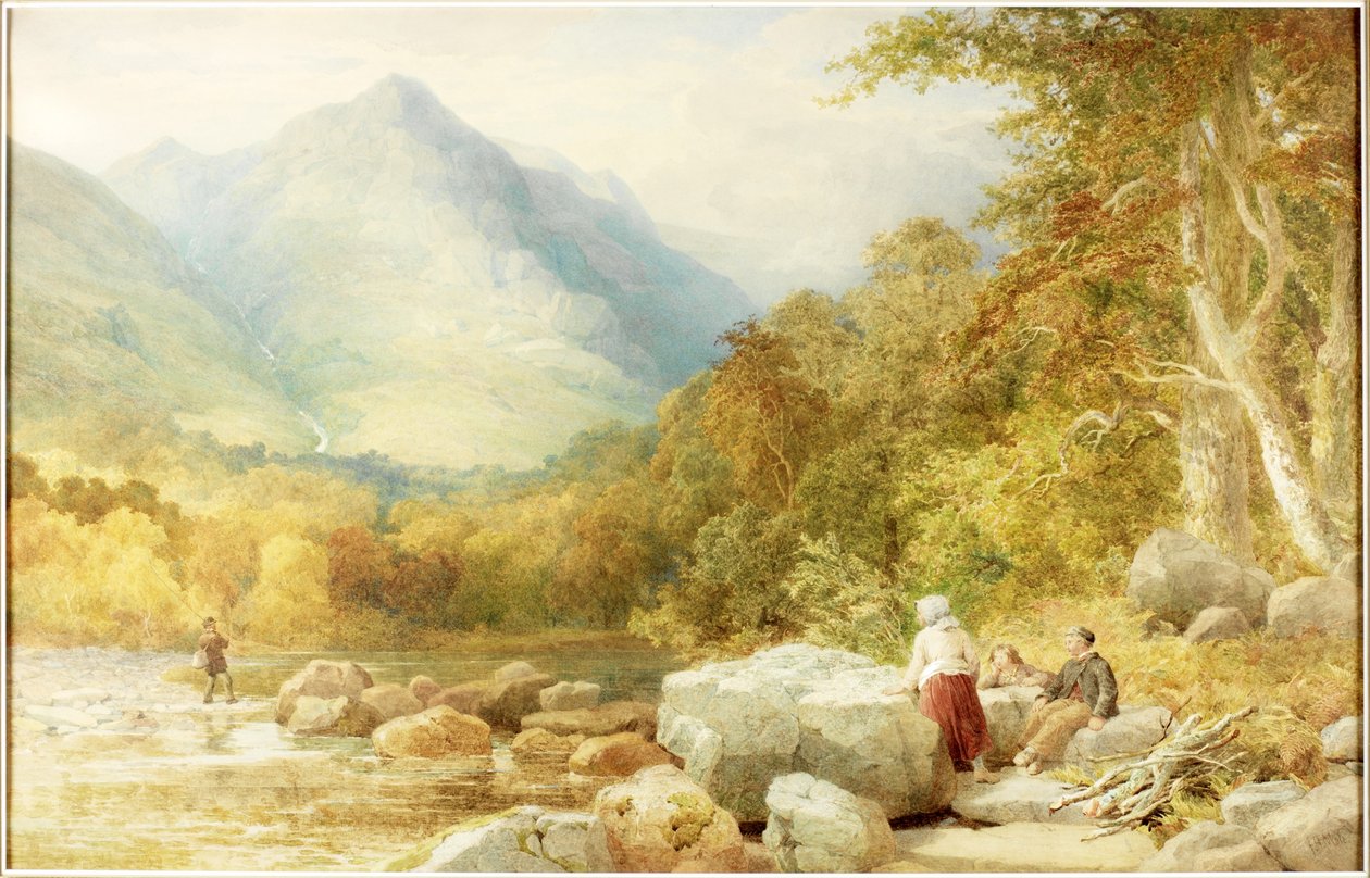 Gate Crag, Borrowdale von John Henry Mole