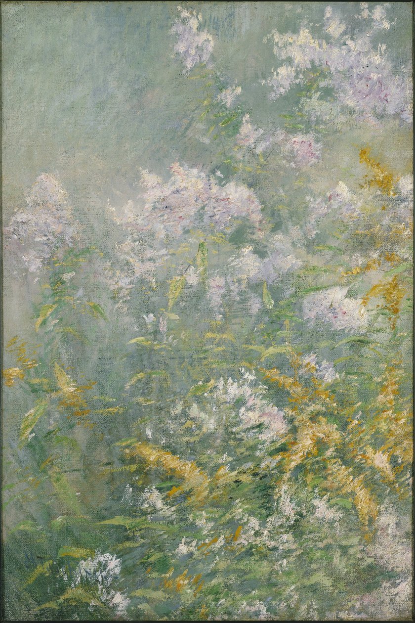 Wiesenblumen (Goldrute und Wilde Aster) von John Henry Twachtman