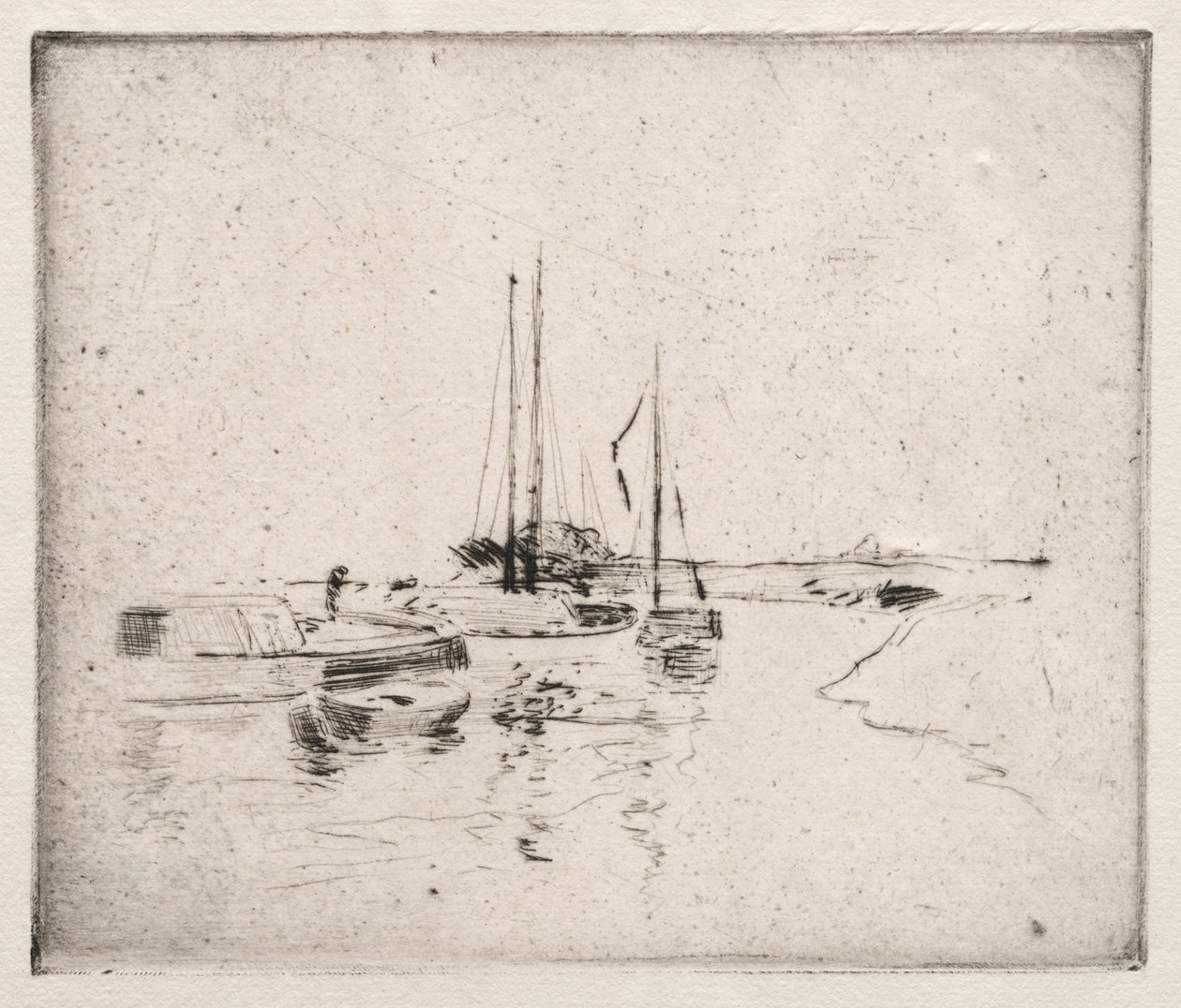 In der Nähe von Dordrecht von John Henry Twachtman