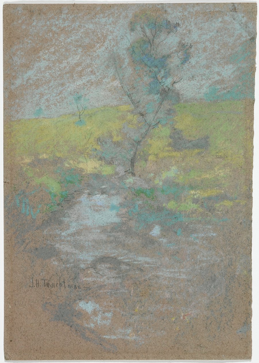 Der Bach von John Henry Twachtman