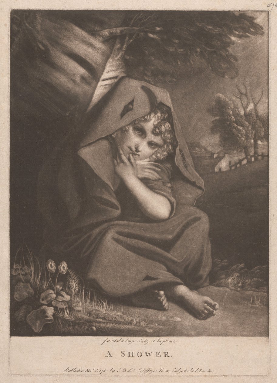 Ein Regenschauer von John Hoppner