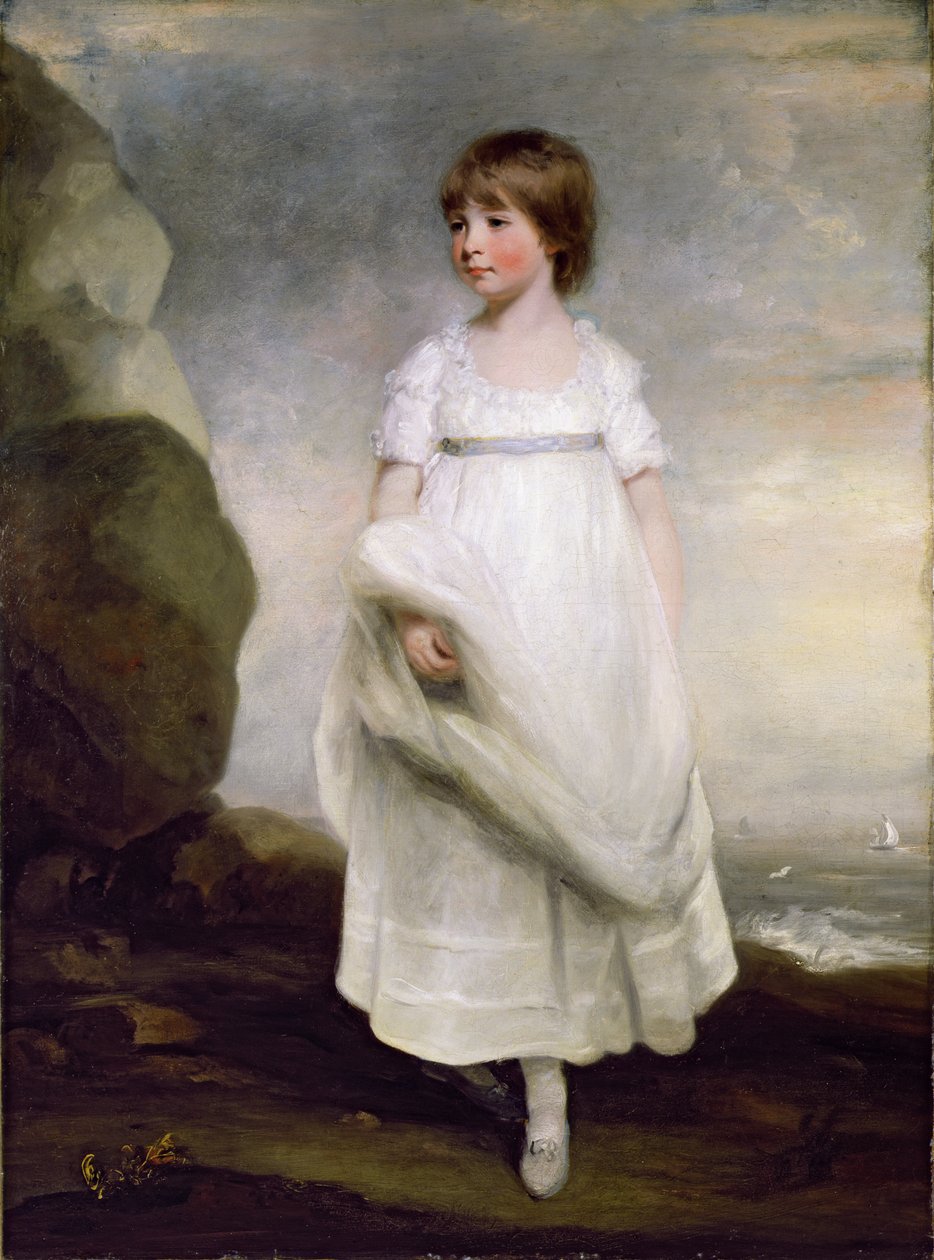 Porträt von Anne Isabella Milbanke (1792-1860), später Lady Byron, ca. 1800 von John Hoppner