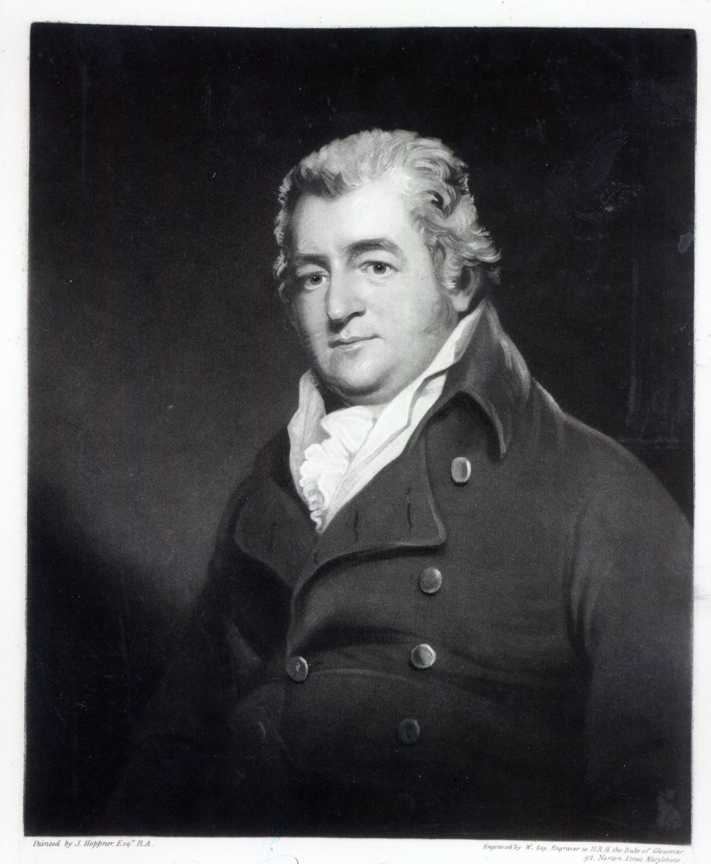 Walter Ramsden Fawkes, graviert von William Say von John Hoppner