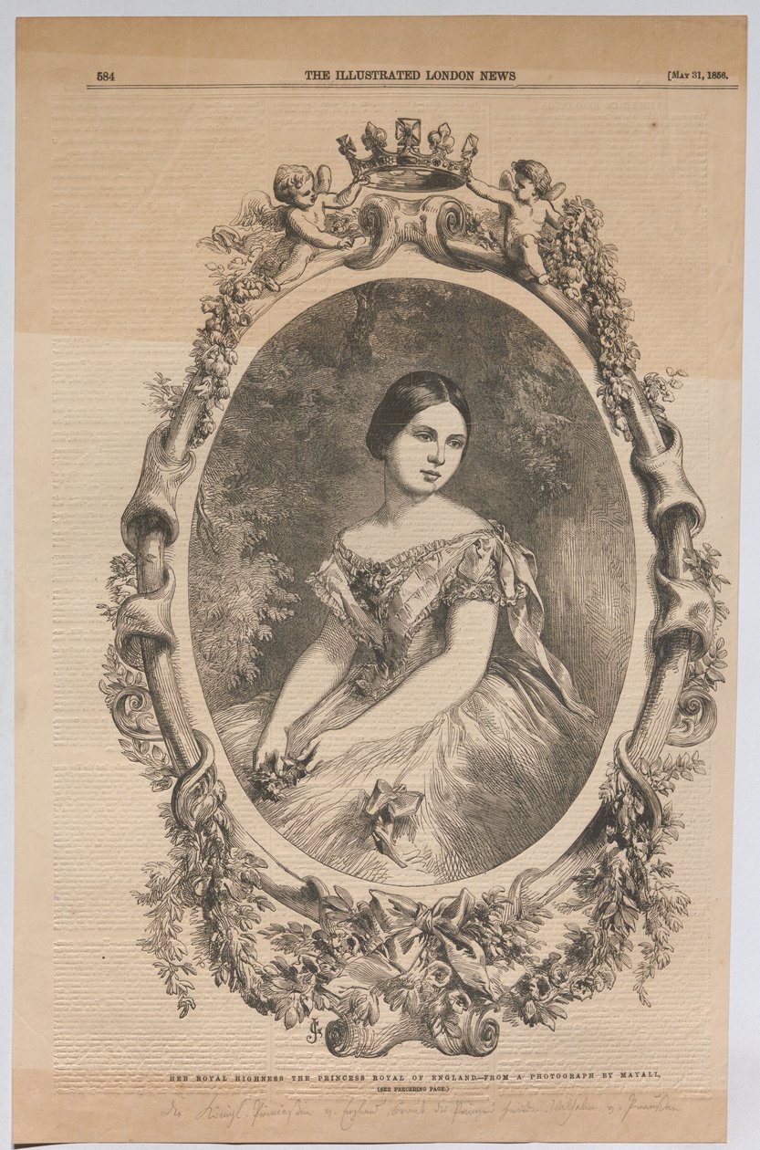 Ihre Königliche Hoheit, die Prinzessin von England von John Jabez Edwin Mayall