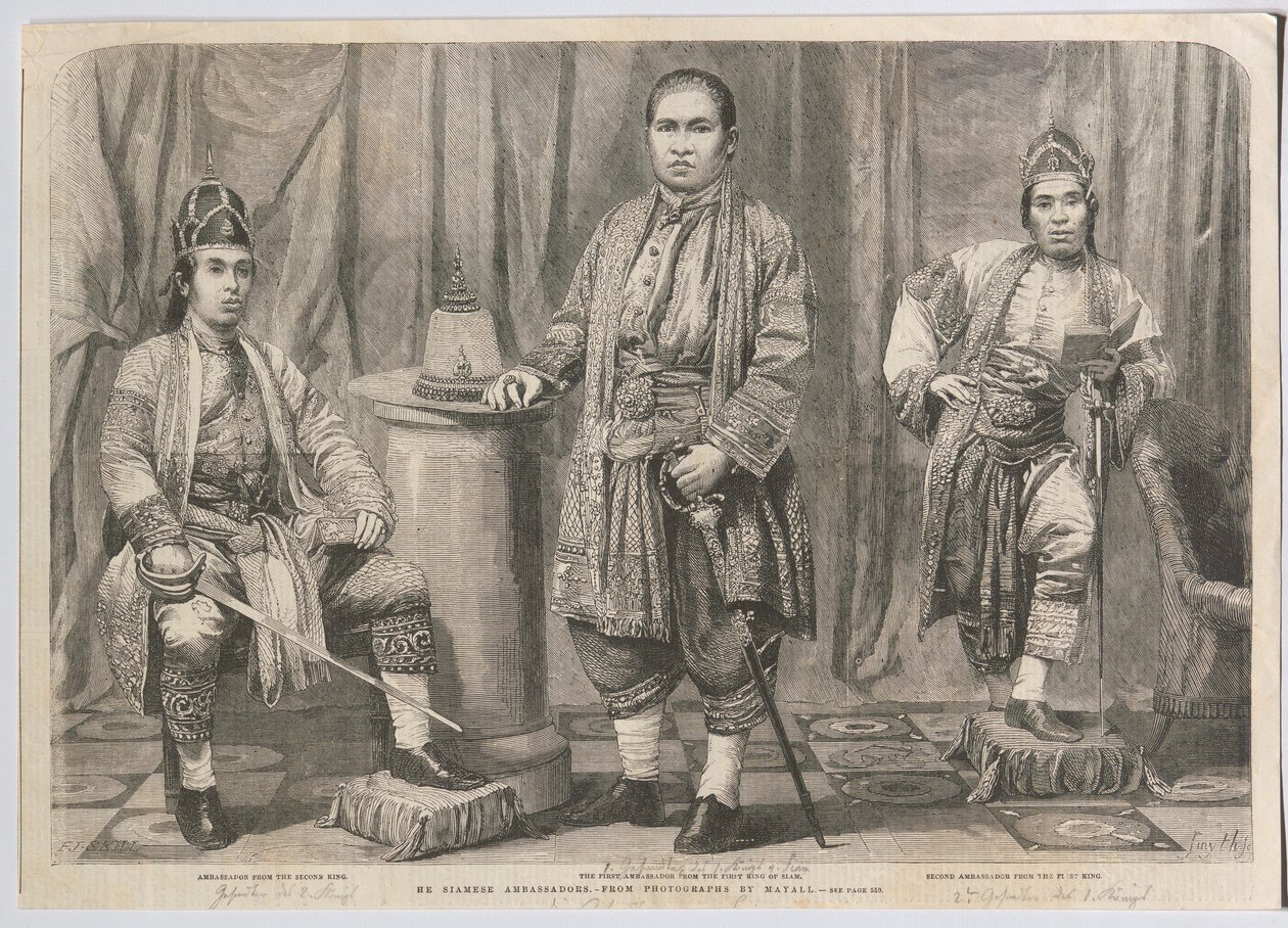 DIE (sic!) SIAMESISCHEN BOTSCHAFTER. von John Jabez Edwin Mayall