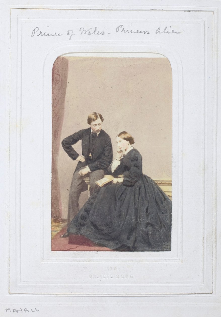 Prinz von Wales und Prinzessin Alice von John Jabez Edwin Mayall