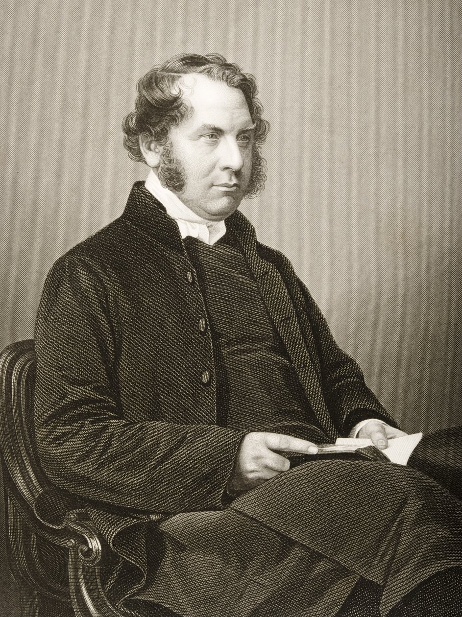 Henry Montagu Villiers (1813-61) graviert von D.J. Pound nach einem Foto, aus 