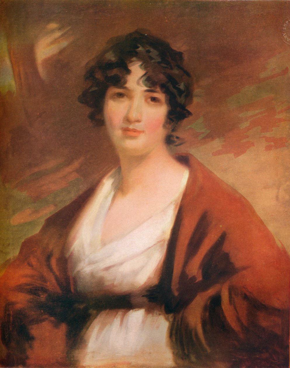Porträt von Mrs. Kenyon, 1807, 1919 von John James Masquerier