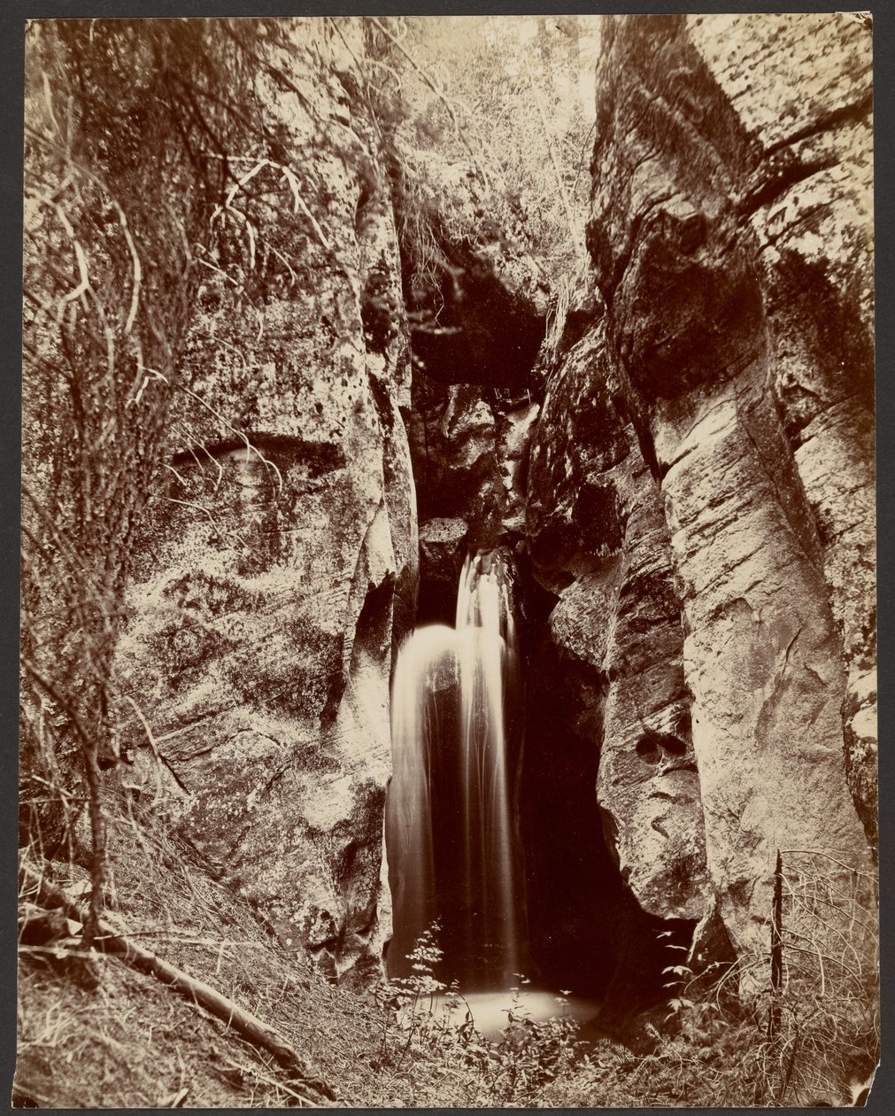 Wasserfall, Winslow Creek von John K. Hillers