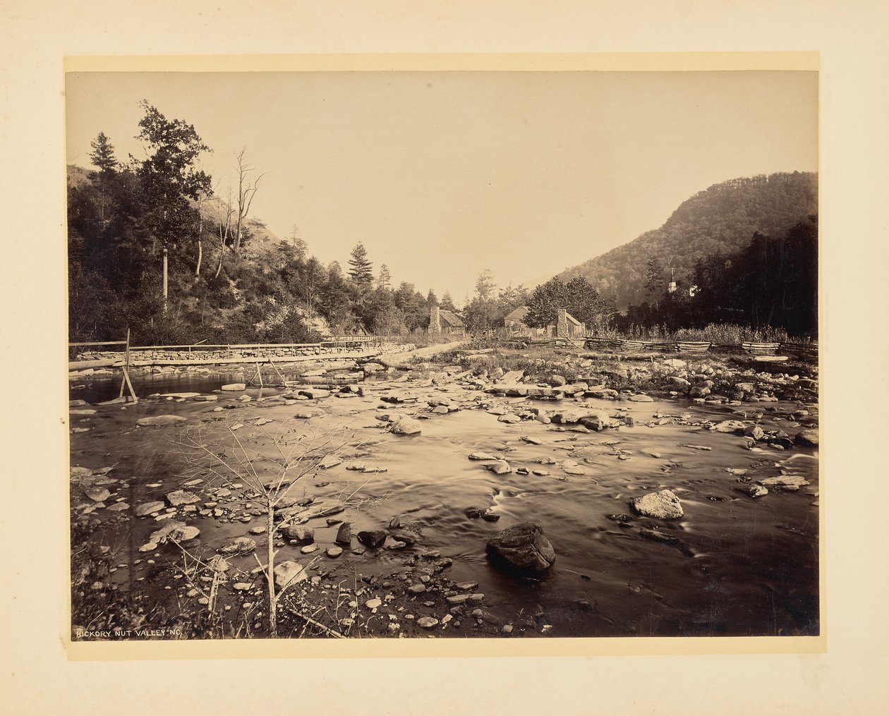 Hickory-Nuss-Tal, North Carolina von John K. Hillers