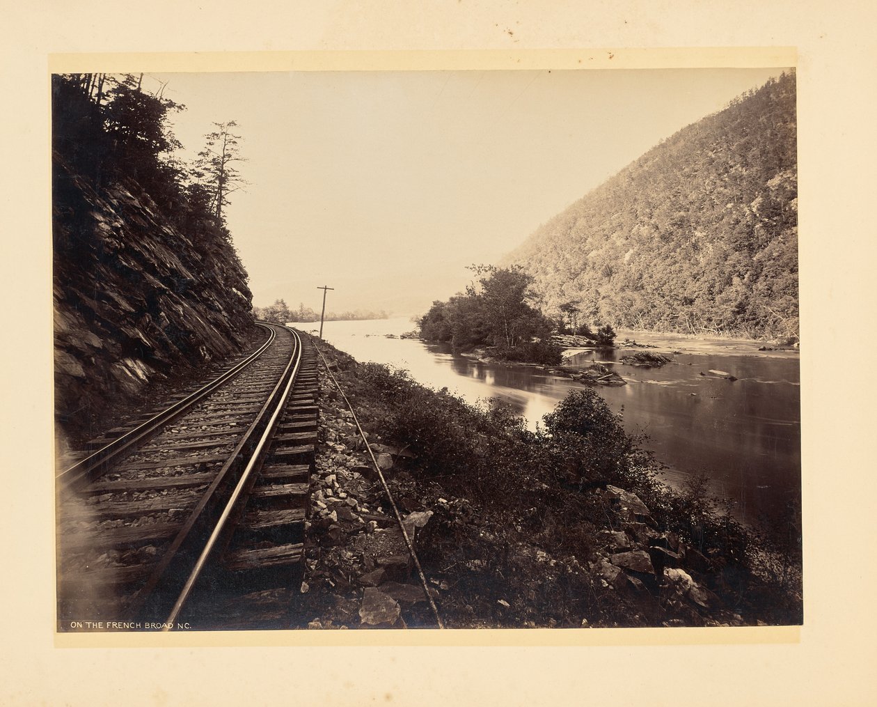 Am French Broad, North Carolina von John K. Hillers