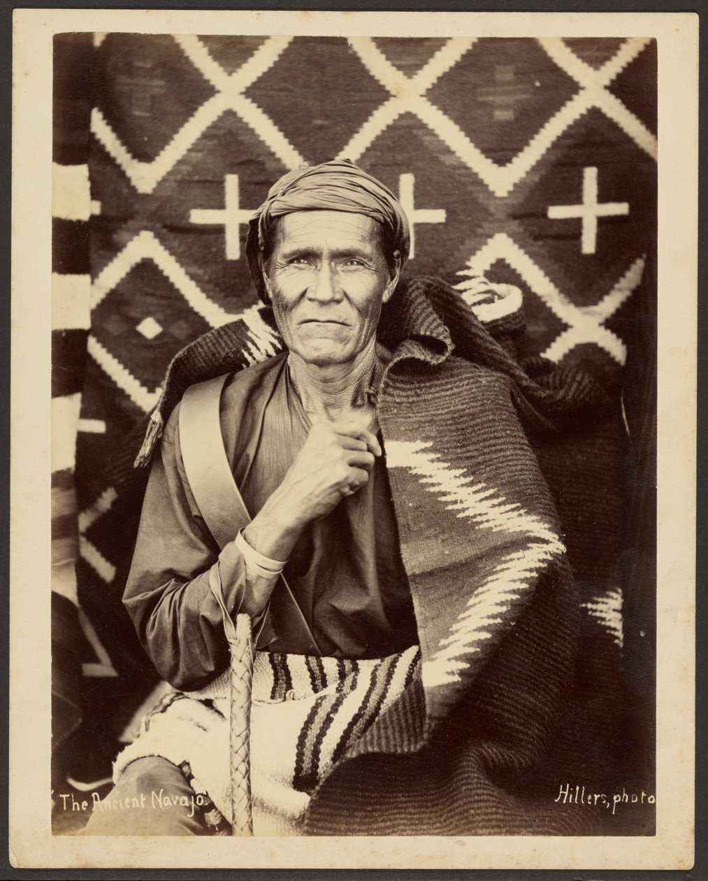 Der alte Navajo von John K. Hillers