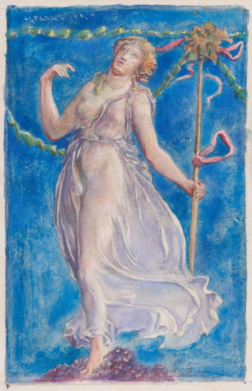 Eine Bacchantin von John La Farge or Lafarge