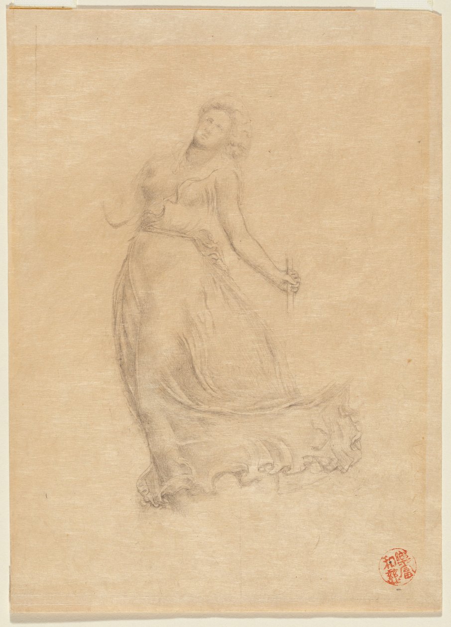 Allegorische Frauenfigur von John La Farge or Lafarge