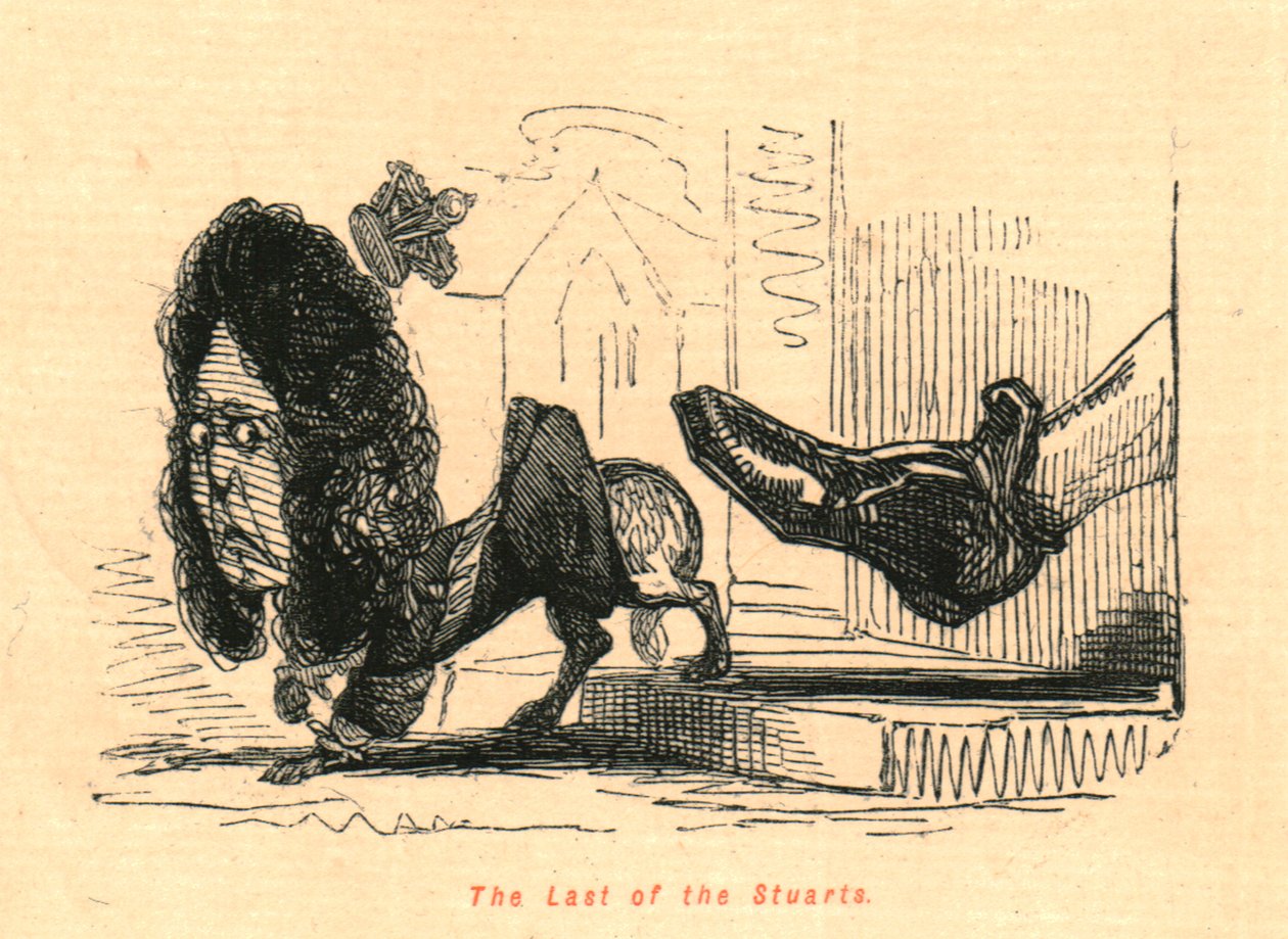 Der letzte der Stuarts, 1897 von John Leech