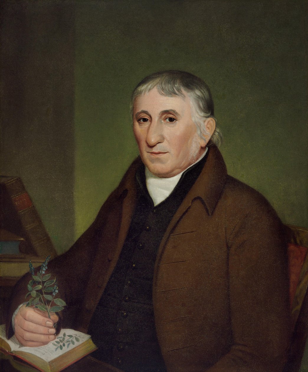 Porträt von Jacob Ritter, Sr., Der Botaniker von John Lewis Krimmel