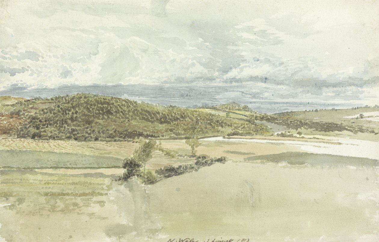 Landschaft in Nordwales, 1813 von John Linnell
