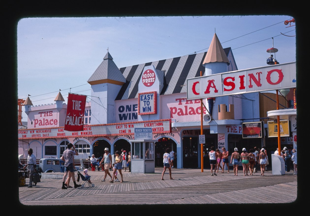 Der Palast, Seaside Heights, New Jersey, USA von John Margolies