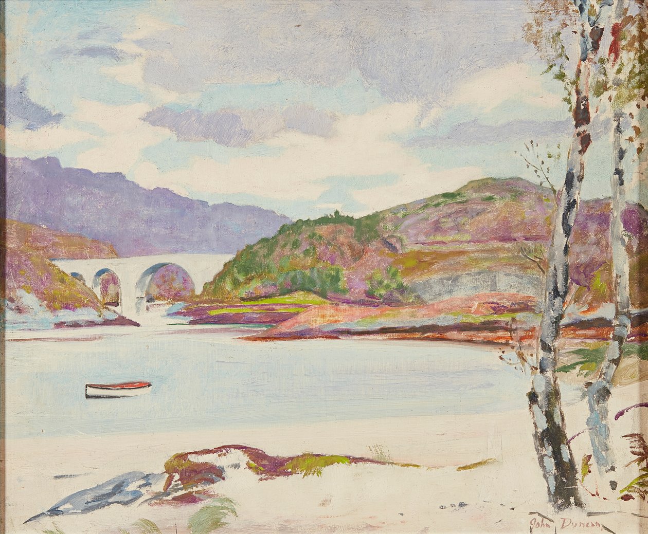Brücke über den Fluss von John Duncan