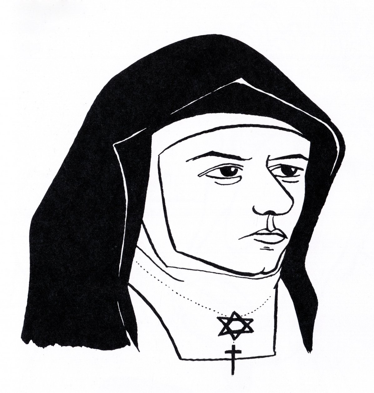 Edith Stein, alias Heilige Teresa Benedicta vom Kreuz, war Philosophin, Feministin, Karmelitin und Märtyrerin von John Minnion