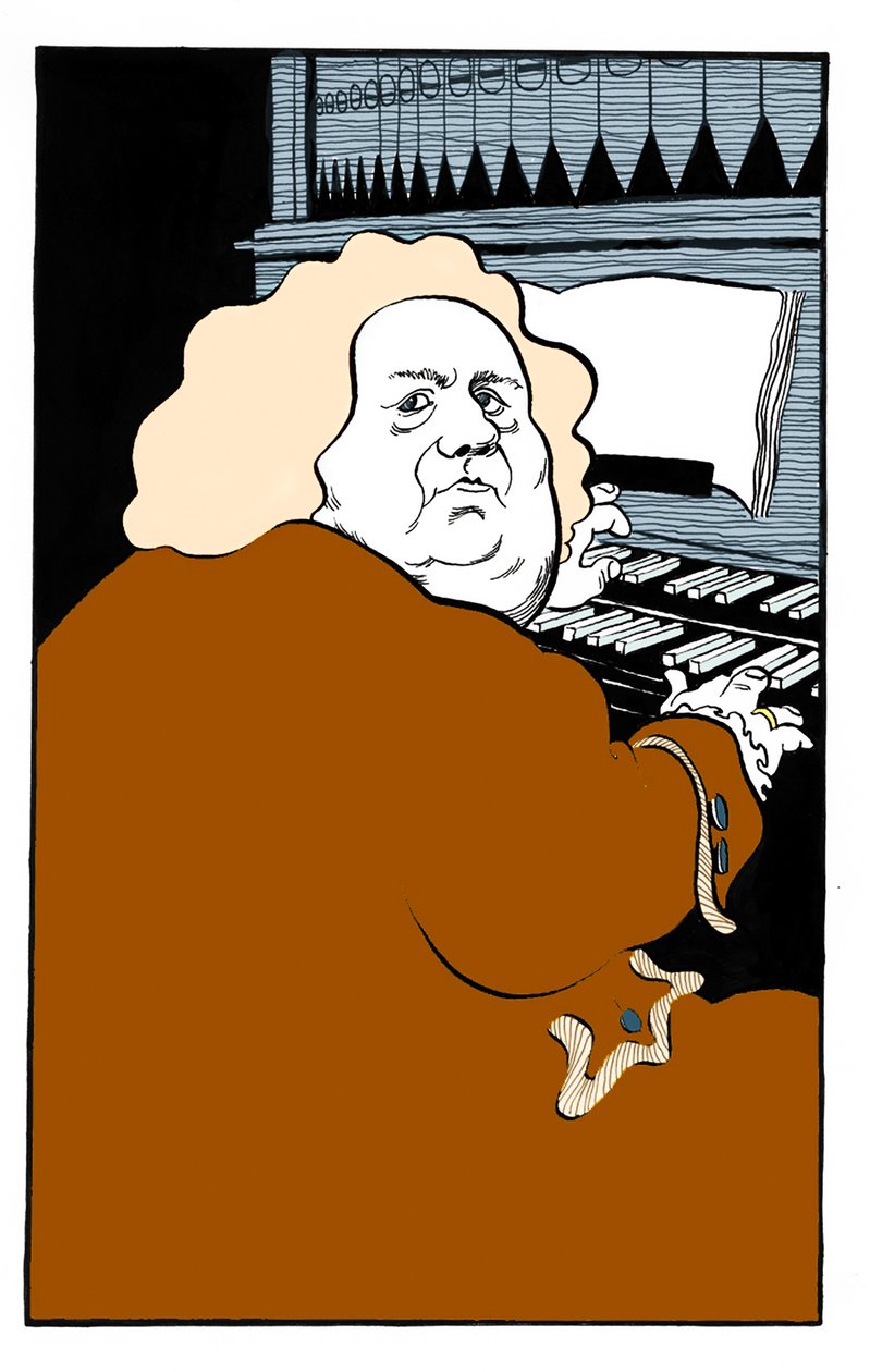 William Boyce spielt die Orgel von John Minnion