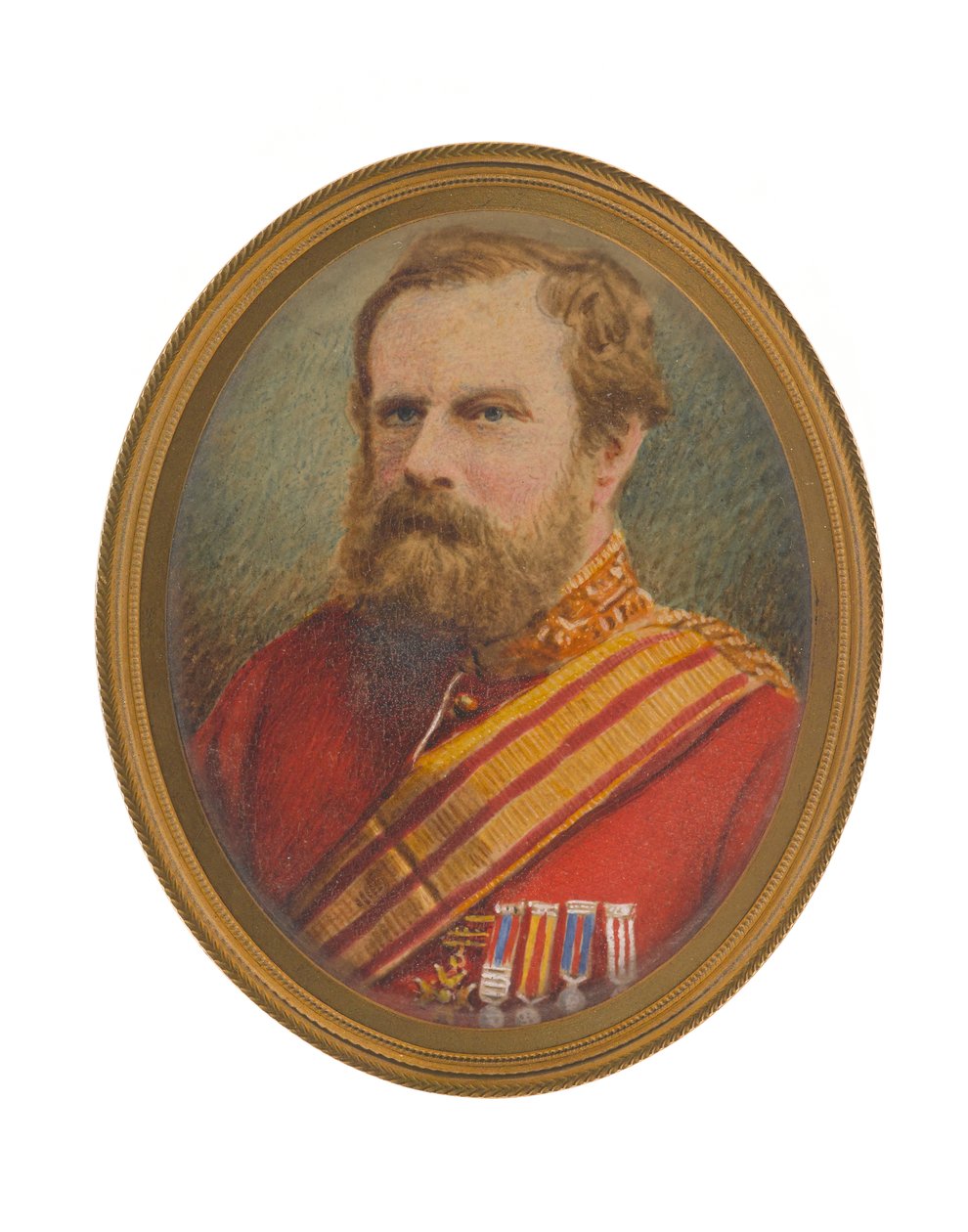 Generalleutnant David Pott (1812-1881) in Uniform von John Moffat