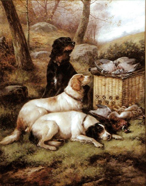 Die Tagesbeute, um 1910 von John Morris