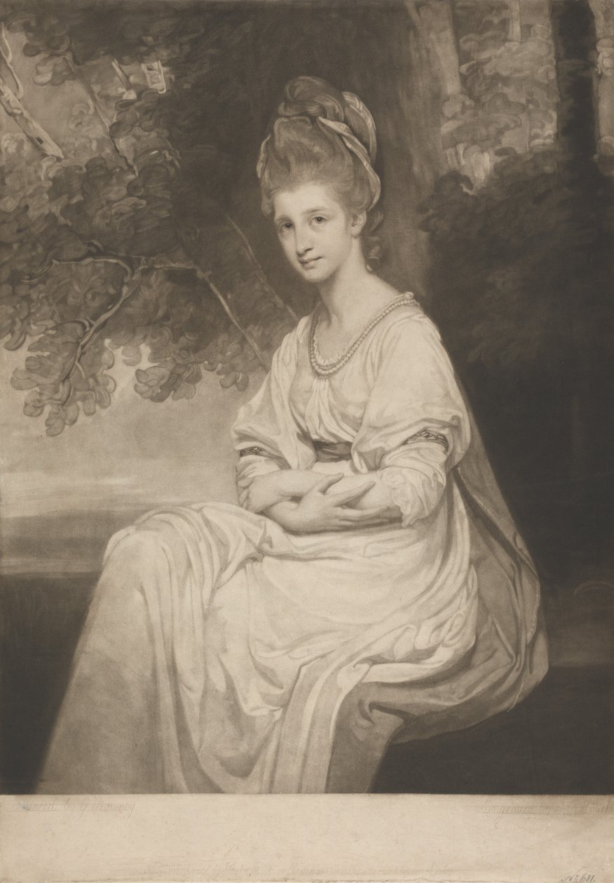 Henrietta, Gräfin von Warwick von John Raphael Smith