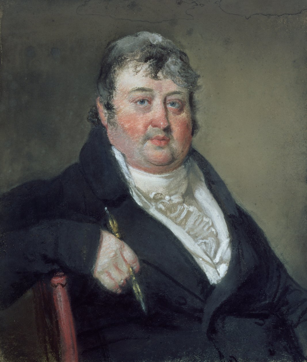 Porträt von Julius Caesar Ibbetson (1759-1817) von John Raphael Smith