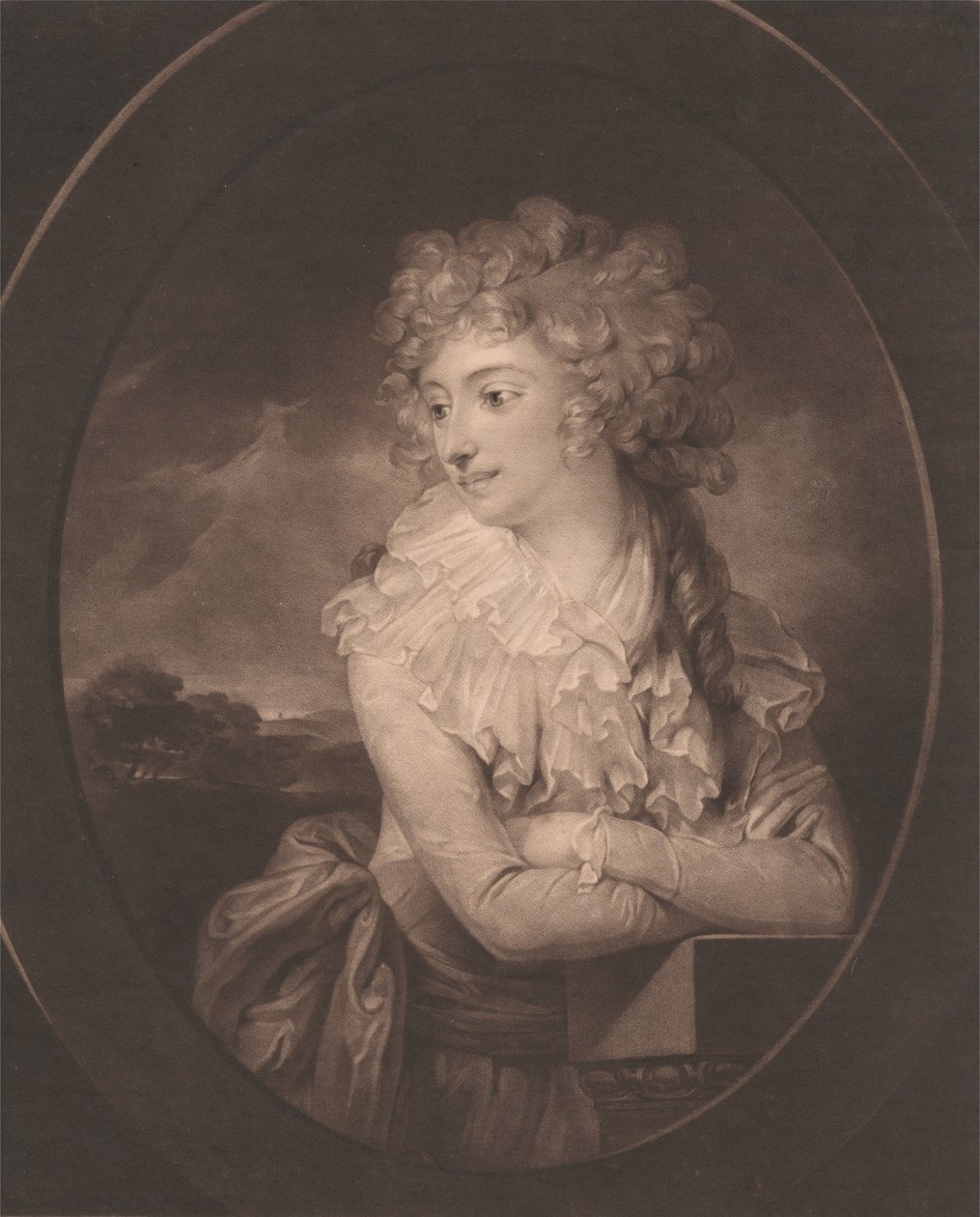 Sarah Anne, Gräfin von Westmorland von John Raphael Smith