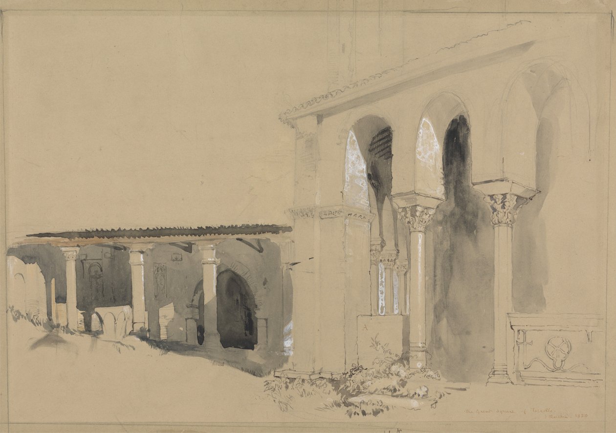 Der große Platz in Torcello von John Ruskin