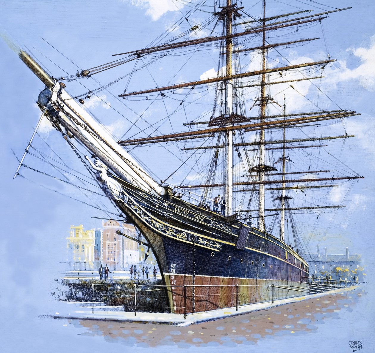 Der Teeklipper Cutty Sark von John S. Smith