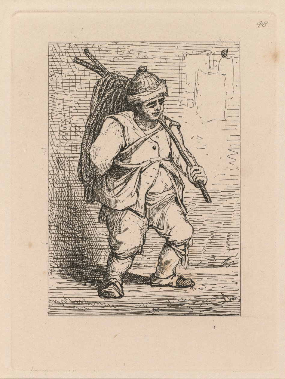 Liber Studiorum: Platte 48, Eine Studie, 1838 von John Sell Cotman