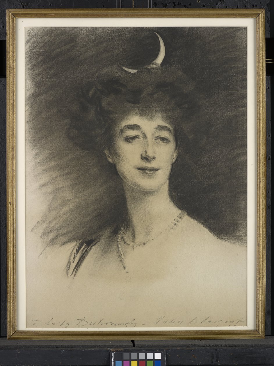 Ethel Anne Priscilla, Ehefrau von William Henry, 1. Baron Desborough, 1909 von John Singer Sargent