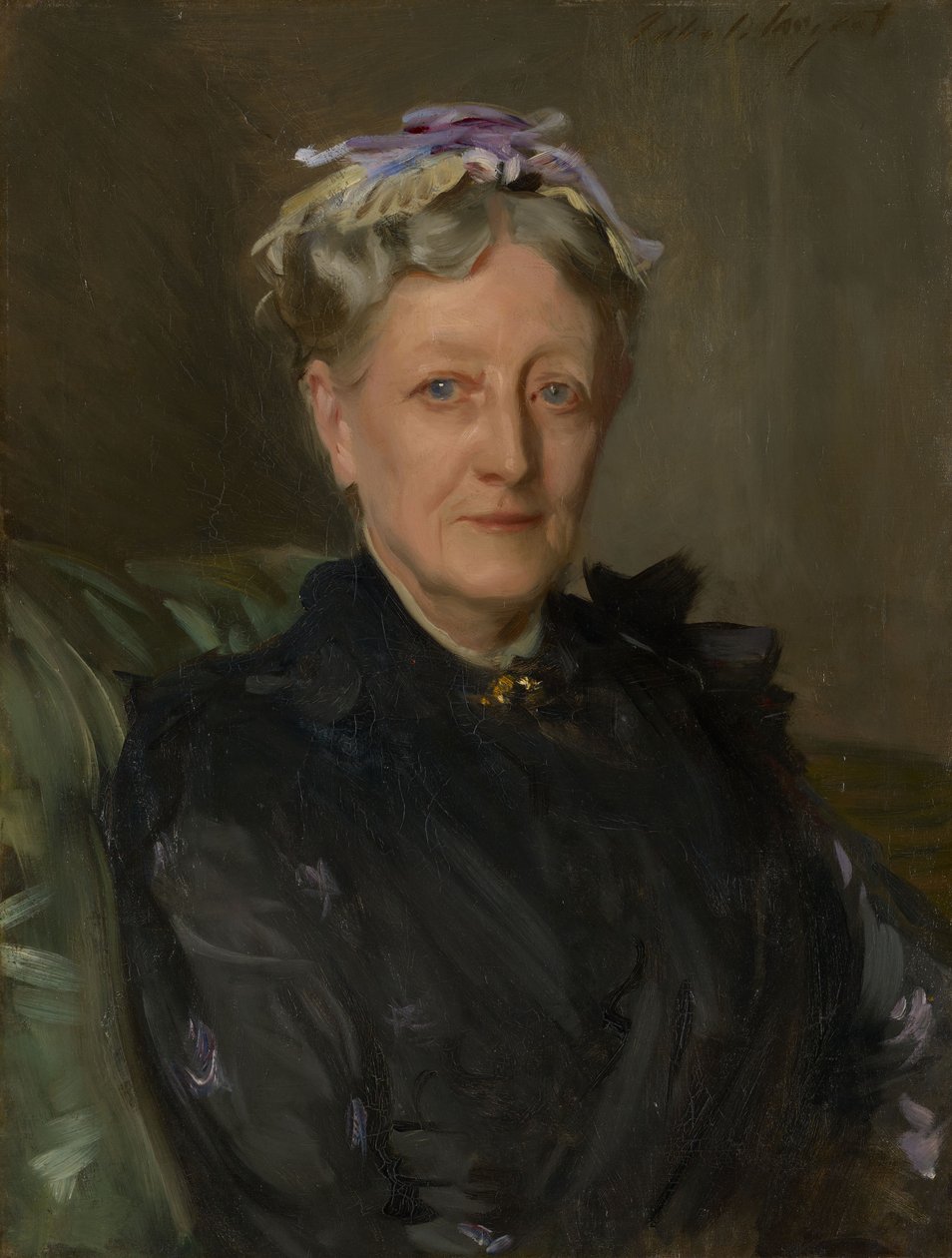 Mary Eliza Mead (geb. Mary Eliza Scribner, 1822–1896) von John Singer Sargent