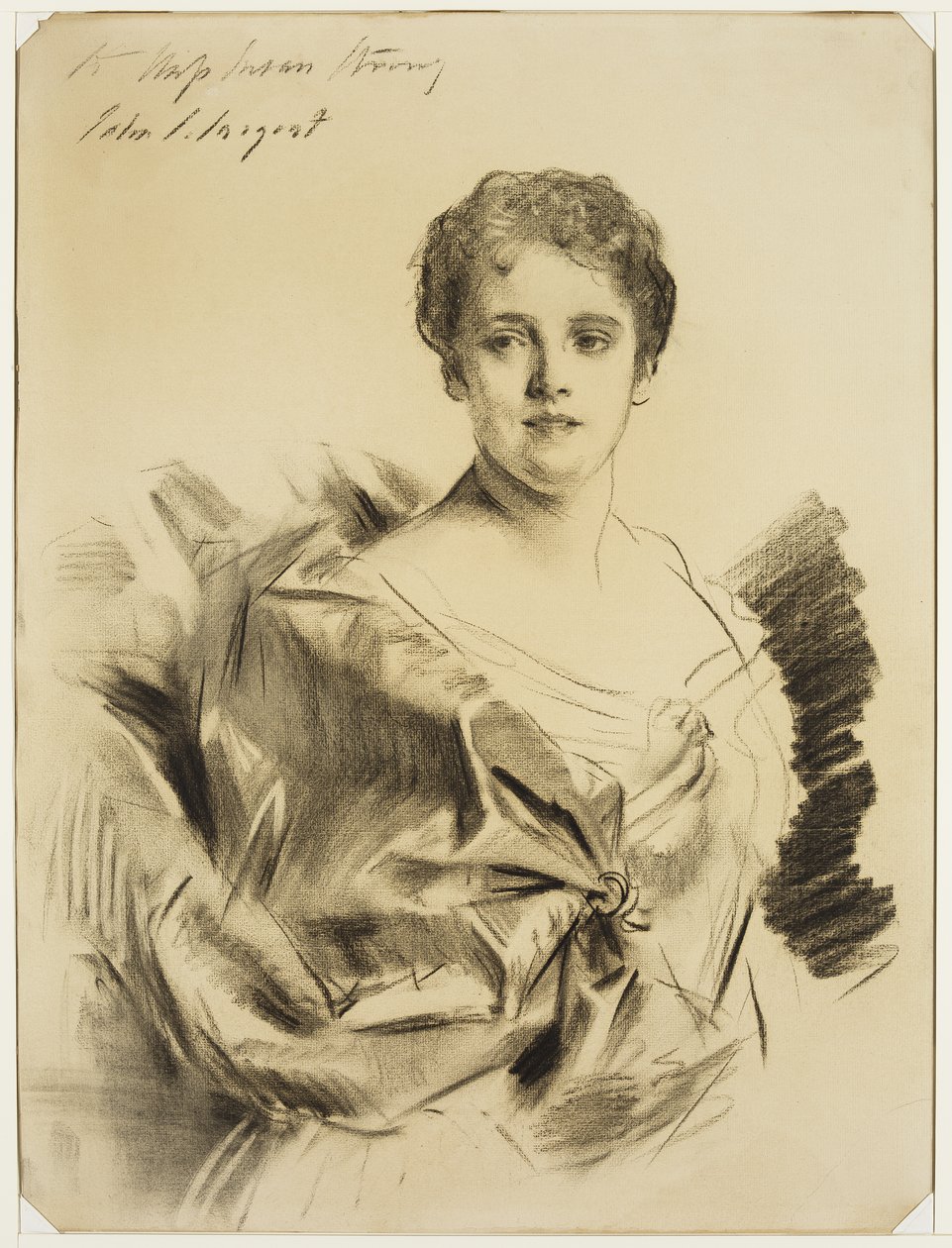 Miss Susan Strong, zwischen dem späten 19. und frühen 20. Jahrhundert von John Singer Sargent